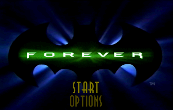 Batman Forever - The Arcade Game Title Screen